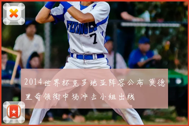 2014世界杯克罗地亚阵容公布 莫德里奇领衔中场冲击小组出线